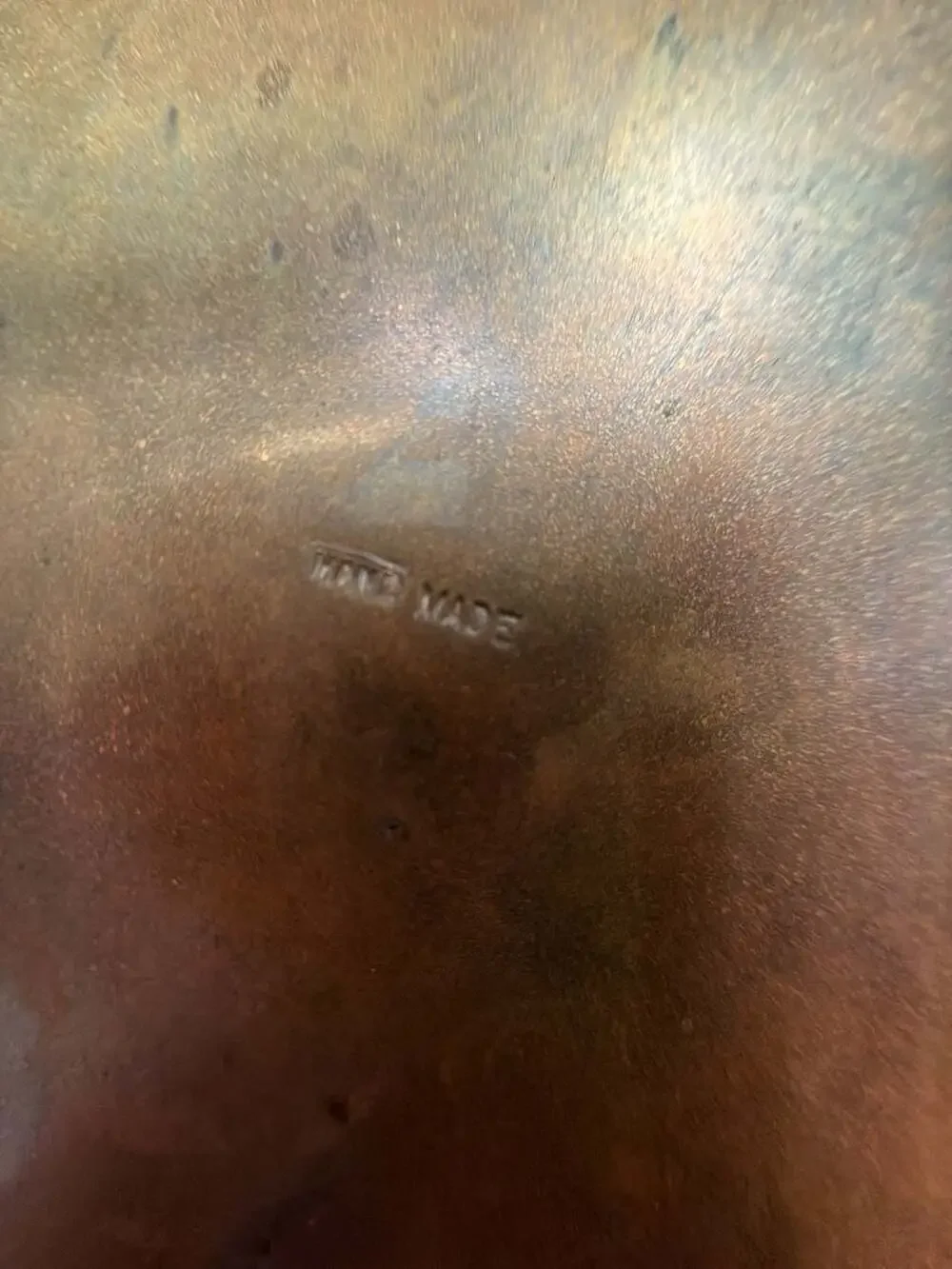 Handmade hand hammered